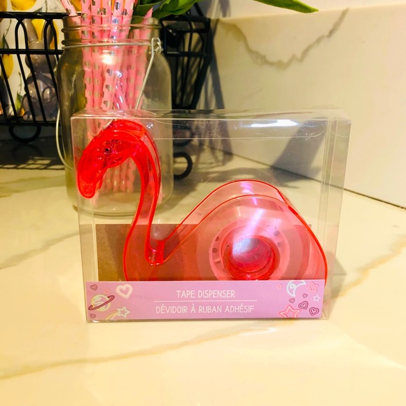 Office Flamingo Tape Dispenser Poshmark